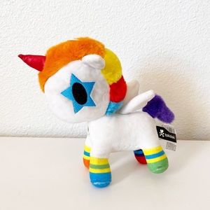 Tokidoki Bowie Unicorn Plush Soft Toy Rainbow 10" Aurora